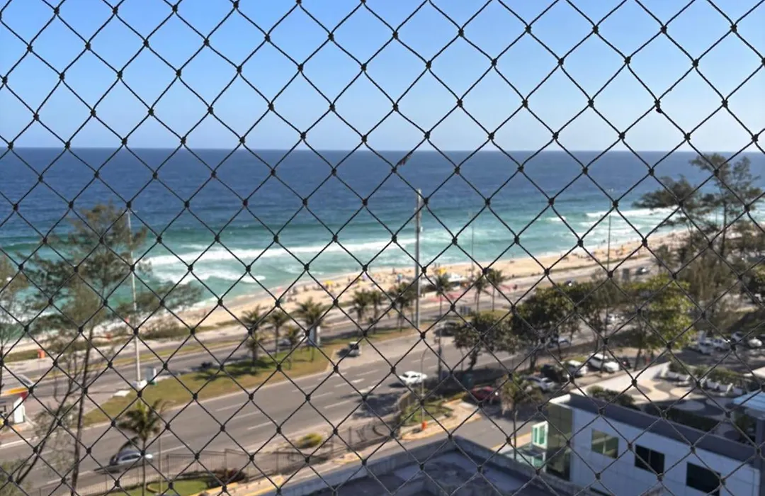 Vista espetacular do Mar - apto frente a praia da Barra da Tijuca para 03 pessoas-1